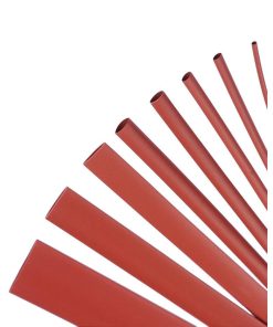 1 METRO FUNDA TERMORETRACTIL ROJO 6 mm