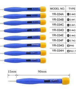 DESTORNILLADOR PLANO CERAMICA YR-034D 0.4 X 2.0