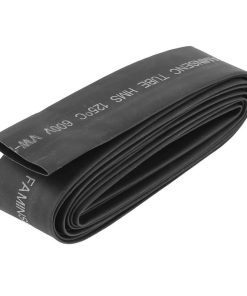 1 METRO FUNDA TERMORETRACTIL NEGRO 12 MM