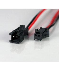 5x Pareja de Conectores JST SM 2 Pin Macho Hembra 150mm Baterias LIPO NiMh