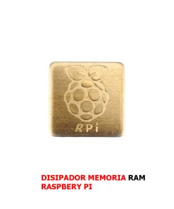 DISIPADOR COBRE PLANO PARA RASPBERRY PI