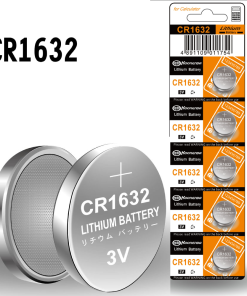 5x Pila boton bateria original Litio CR1632 3V DL1632 ER1632 GPR1632 Koonenda