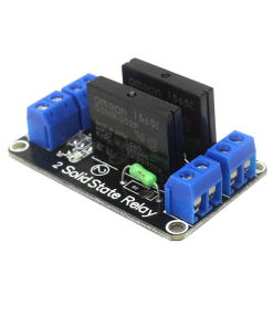 MODULO RELE ESTADO SOLIDO SSR 5V 2 CANALES G3MB-202P NIVEL BAJO